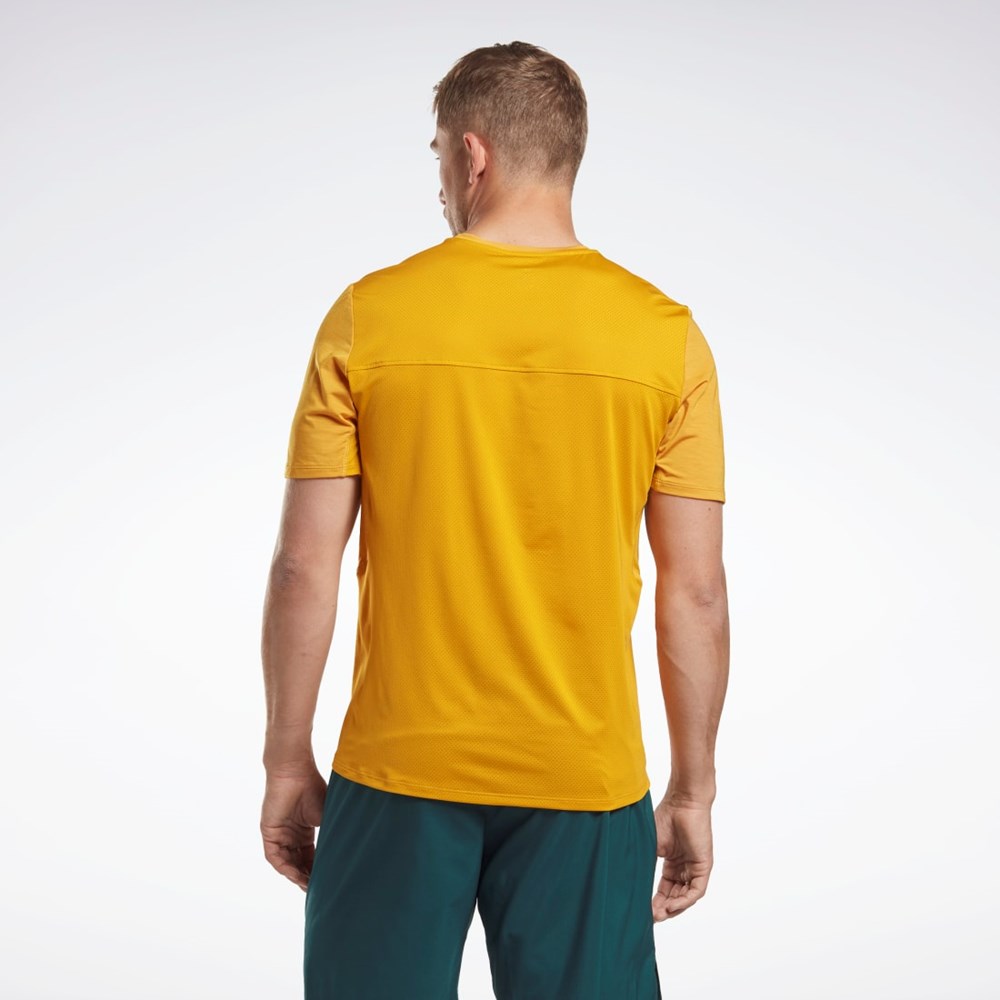 Reebok ACTIVCHILL Athlete T-Shirt Bright Ochre | PFGRX-2647