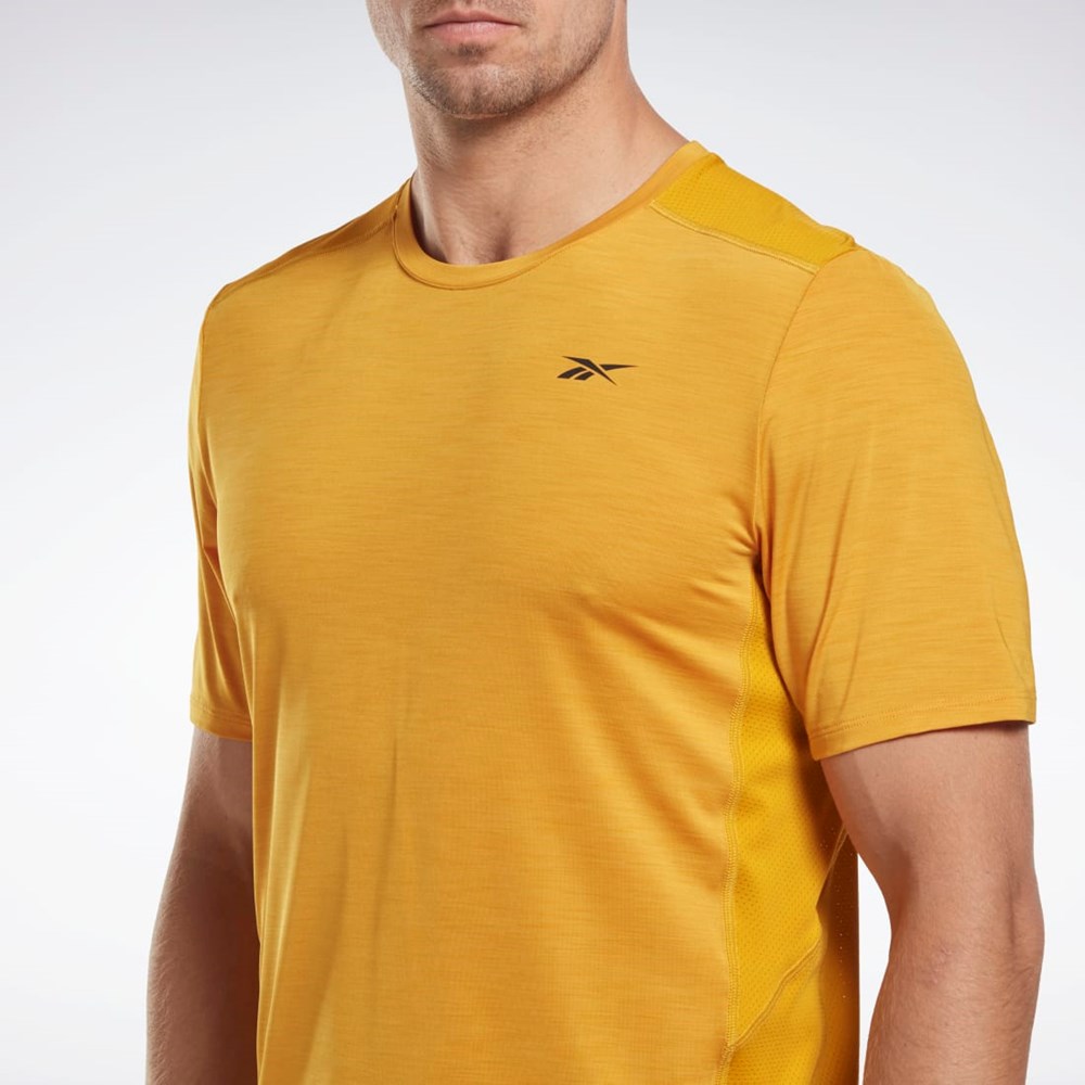 Reebok ACTIVCHILL Athlete T-Shirt Bright Ochre | PFGRX-2647