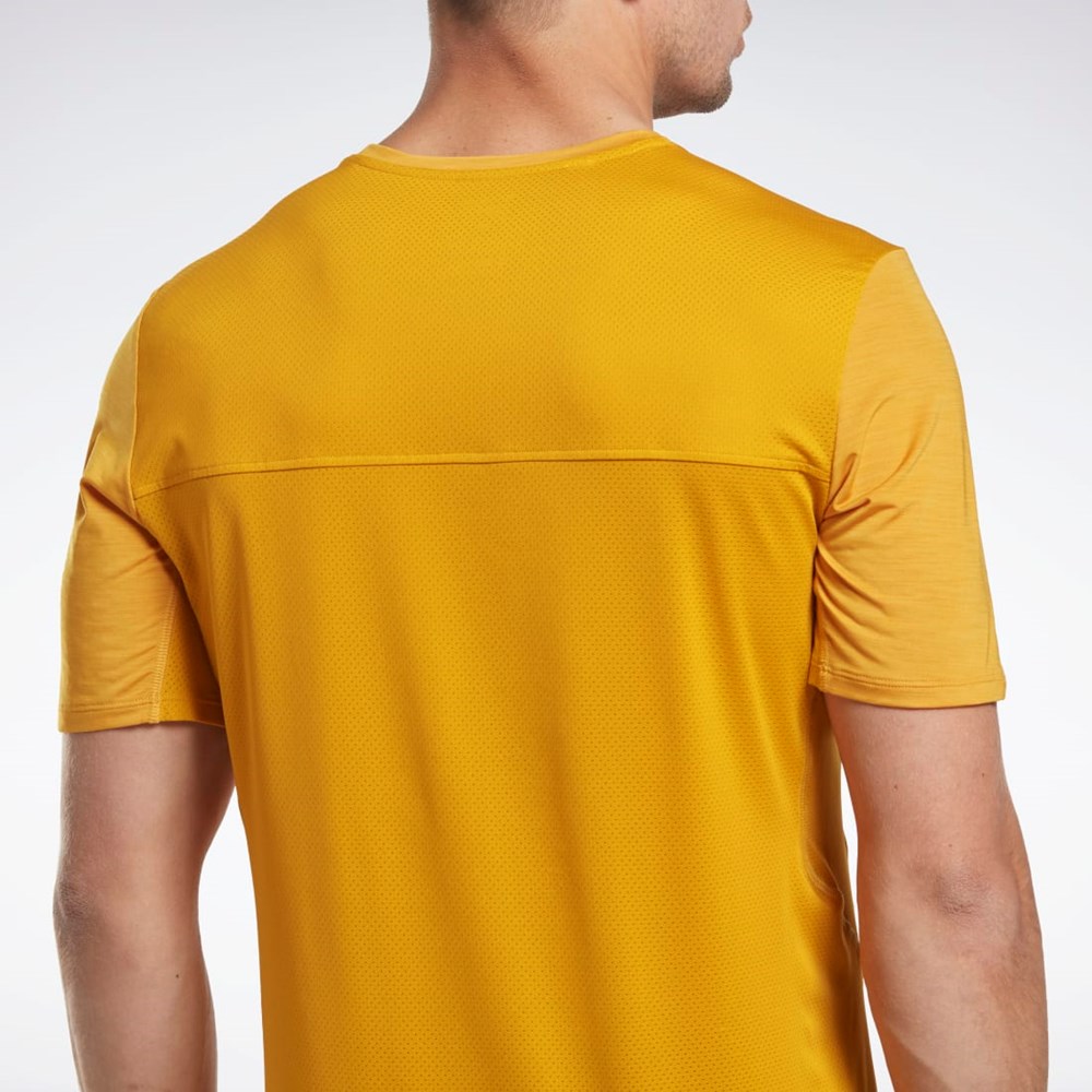 Reebok ACTIVCHILL Athlete T-Shirt Bright Ochre | PFGRX-2647