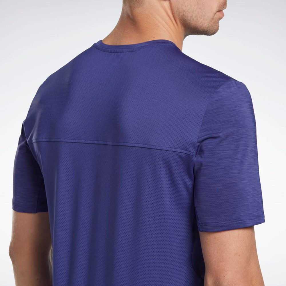 Reebok ACTIVCHILL Athlete T-Shirt Lila | OVLPM-0169