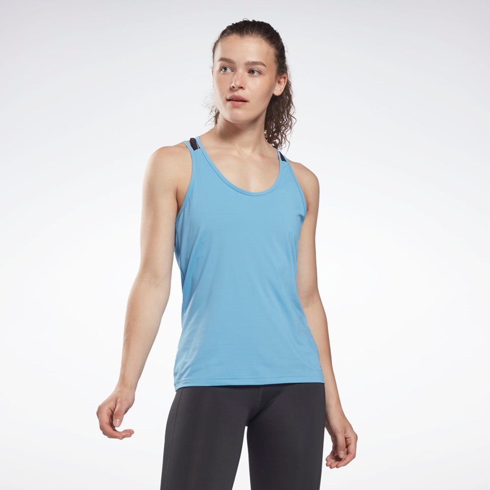 Reebok ACTIVCHILL Gympa Tank Top Blå | TQXRG-9267