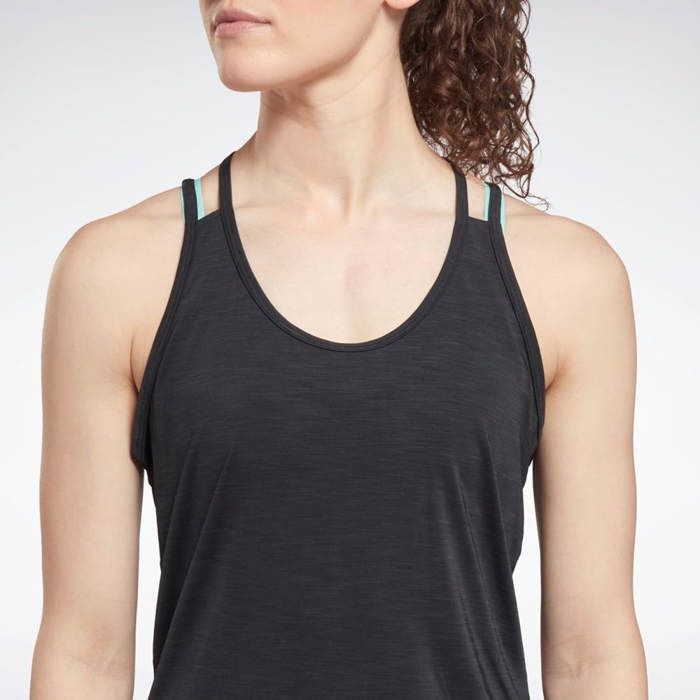 Reebok ACTIVCHILL Gympa Tank Top Svarta | FNBYD-1675