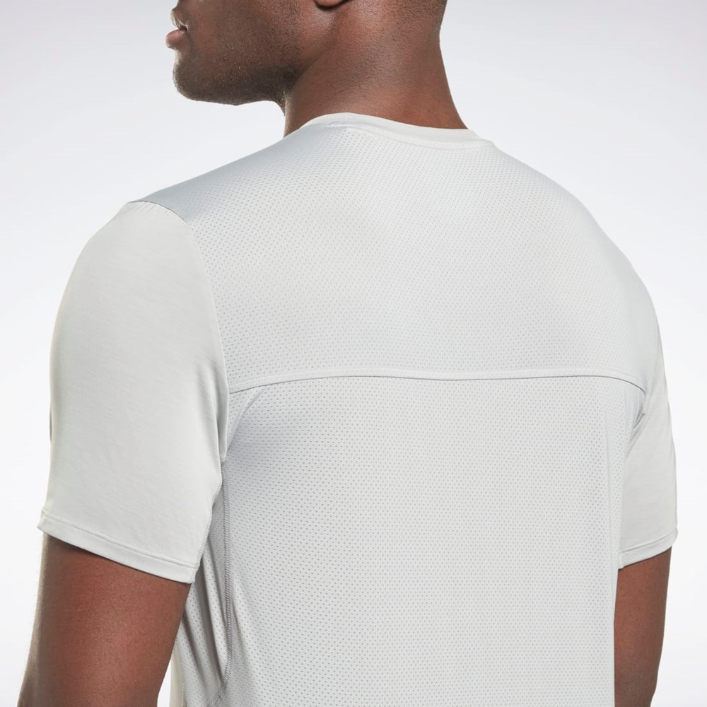 Reebok ACTIVCHILL Tryck Athlete T-Shirt Grå | IFVRQ-3245