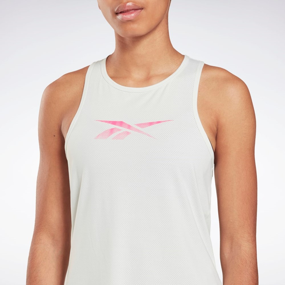 Reebok ACTIVCHILL Tryck Tank Top Grå | IKSMR-9054