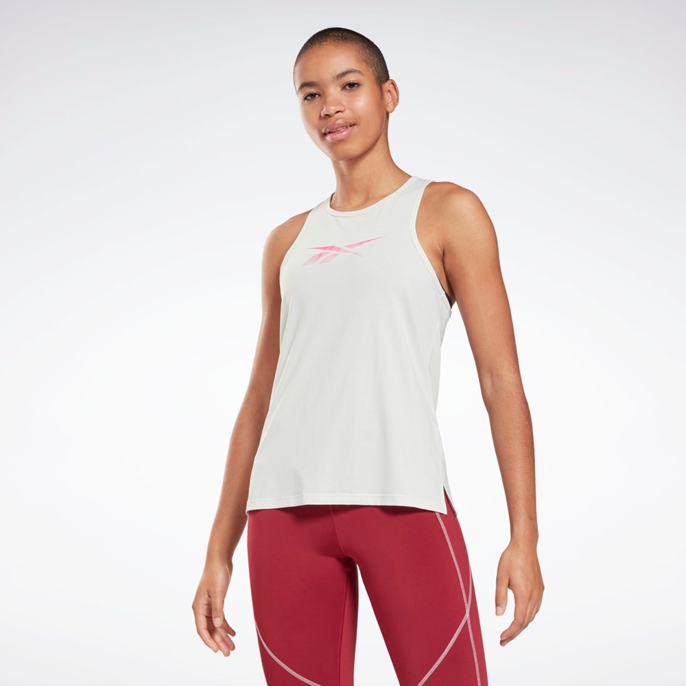 Reebok ACTIVCHILL Tryck Tank Top Grå | IKSMR-9054