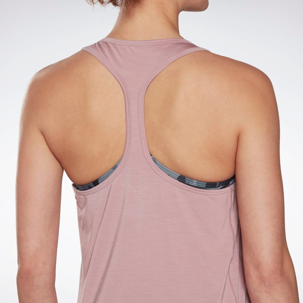 Reebok ACTIVCHILL Tryck Tank Top Infused Lilac | WUXVP-9075