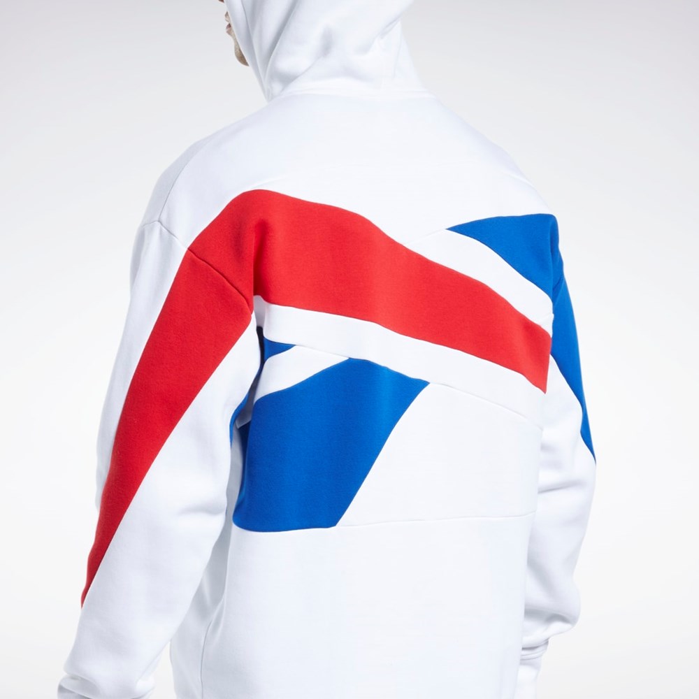 Reebok Basketball Reebok DNA Back Vector Hoodie Vita | KEFRP-3152