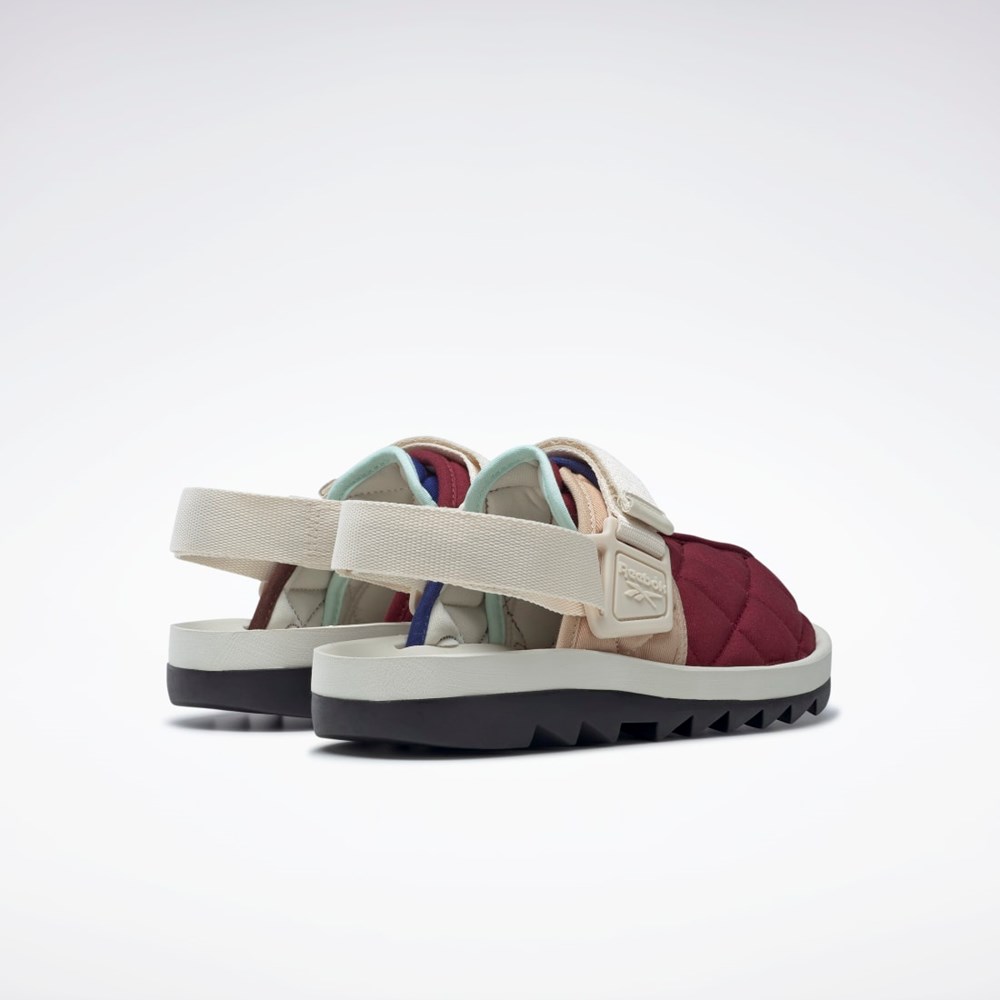 Reebok Beatnik Slides Vinröda | GRQZA-4196