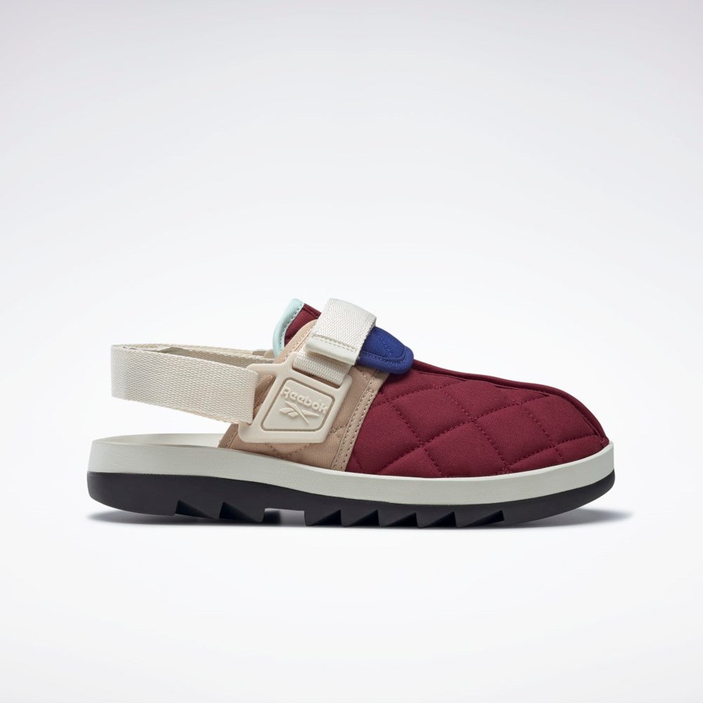 Reebok Beatnik Slides Vinröda | GRQZA-4196