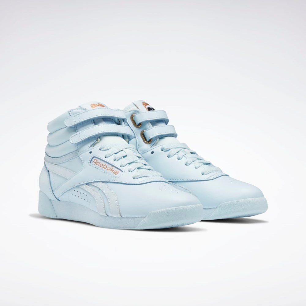 Reebok Cardi B Freestyle Hi Shoes Blå Blå Blå | XBHKO-8935