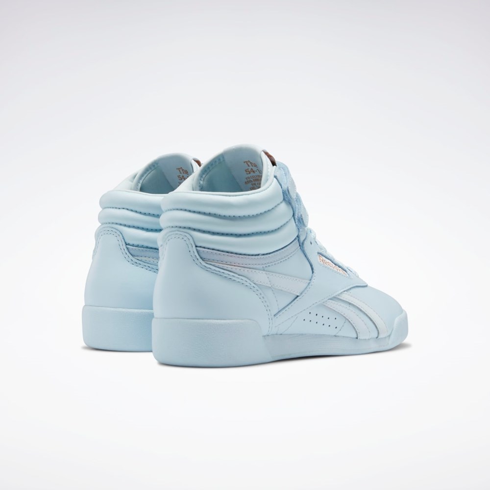 Reebok Cardi B Freestyle Hi Shoes - Grade School Blå Blå Blå | RHUET-7582