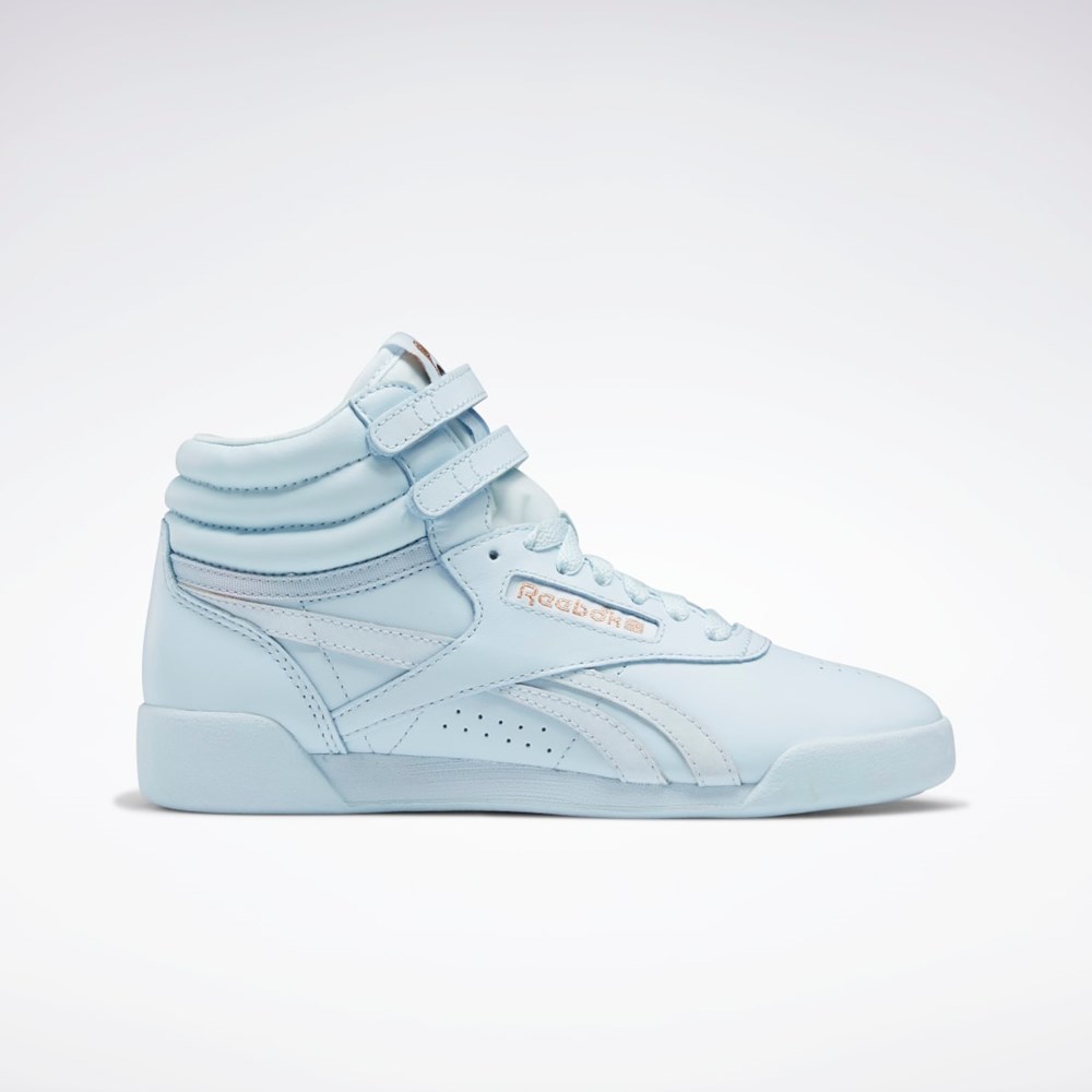 Reebok Cardi B Freestyle Hi Shoes - Grade School Blå Blå Blå | RHUET-7582