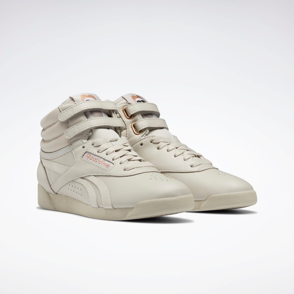 Reebok Cardi B Freestyle Hi Shoes Grå Vita | IFWXT-1876