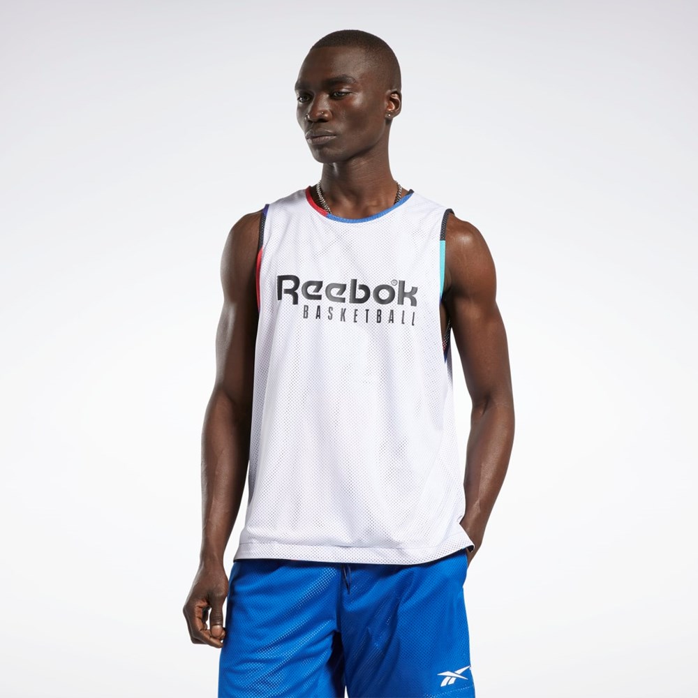 Reebok City League Reversible Mesh Jersey Blå | BNVOI-3672