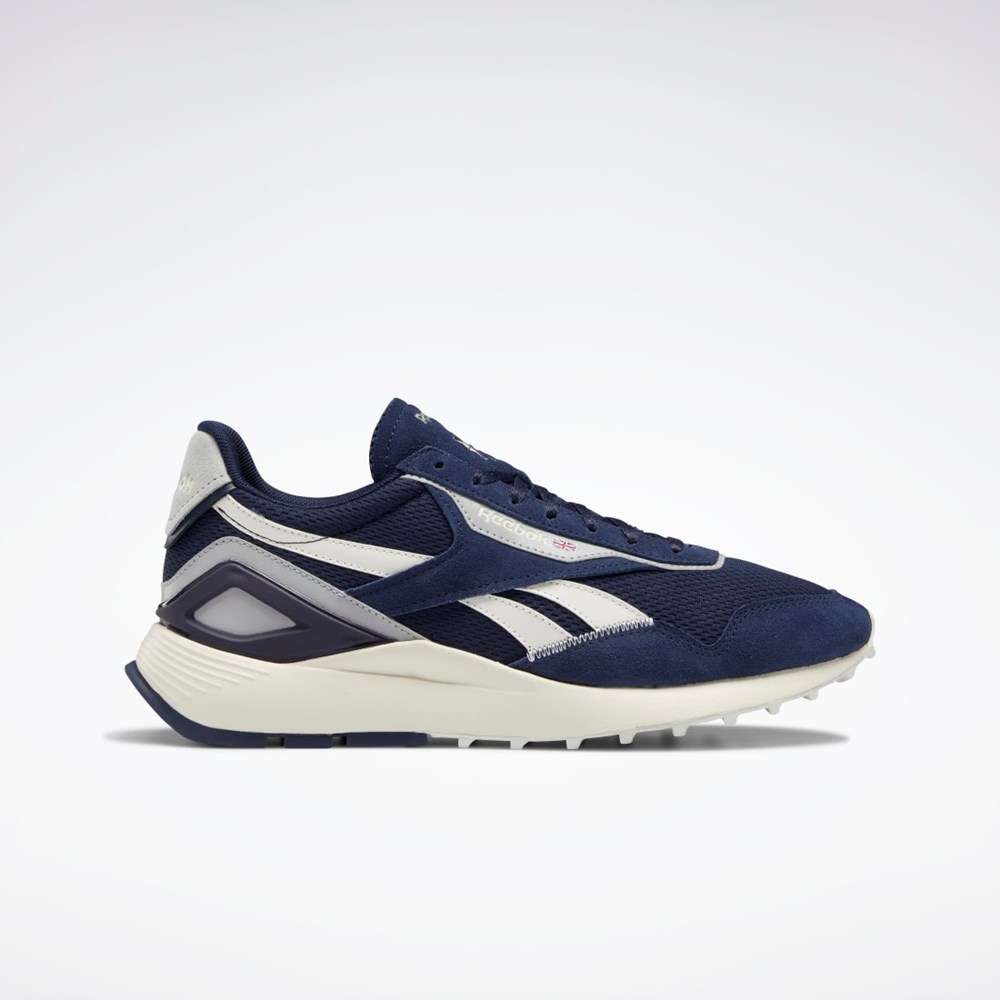 Reebok Classic Leather Legacy AZ Shoes Marinblå Grå | LAUBJ-8076