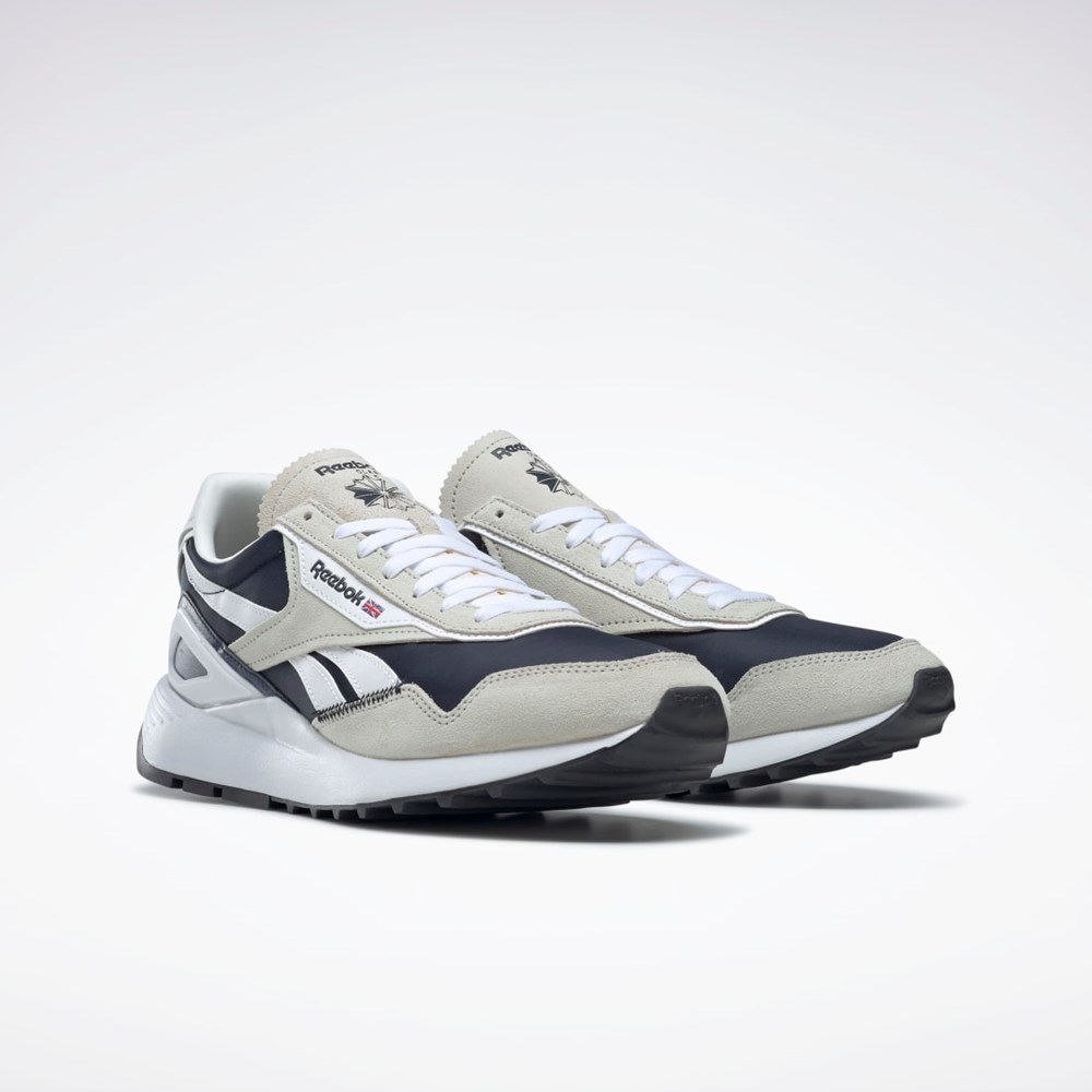 Reebok Classic Leather Legacy AZ Shoes Marinblå Vita | ROTMS-0683