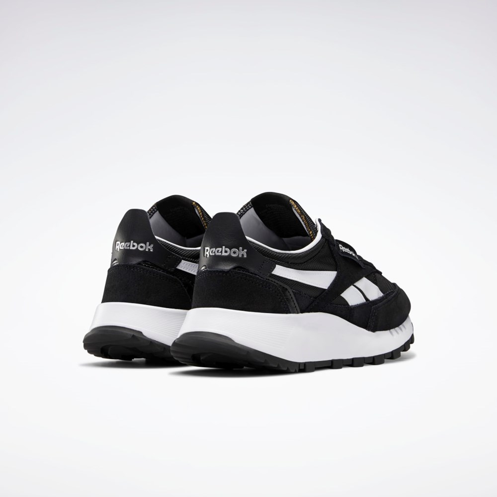 Reebok Classic Leather Legacy Shoes Svarta Grå Röda | AWISH-7520