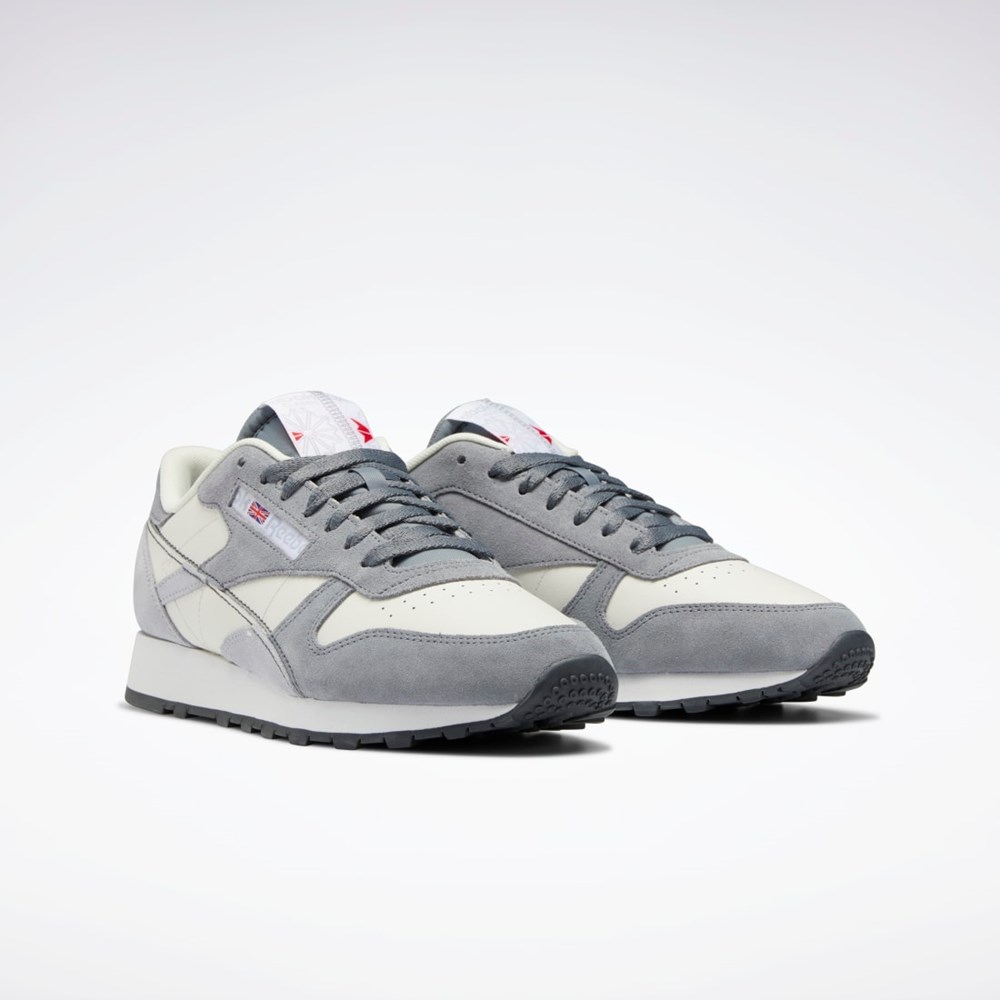 Reebok Classic Leather Make It Yours Shoes Grå Grå | DGLZV-7194