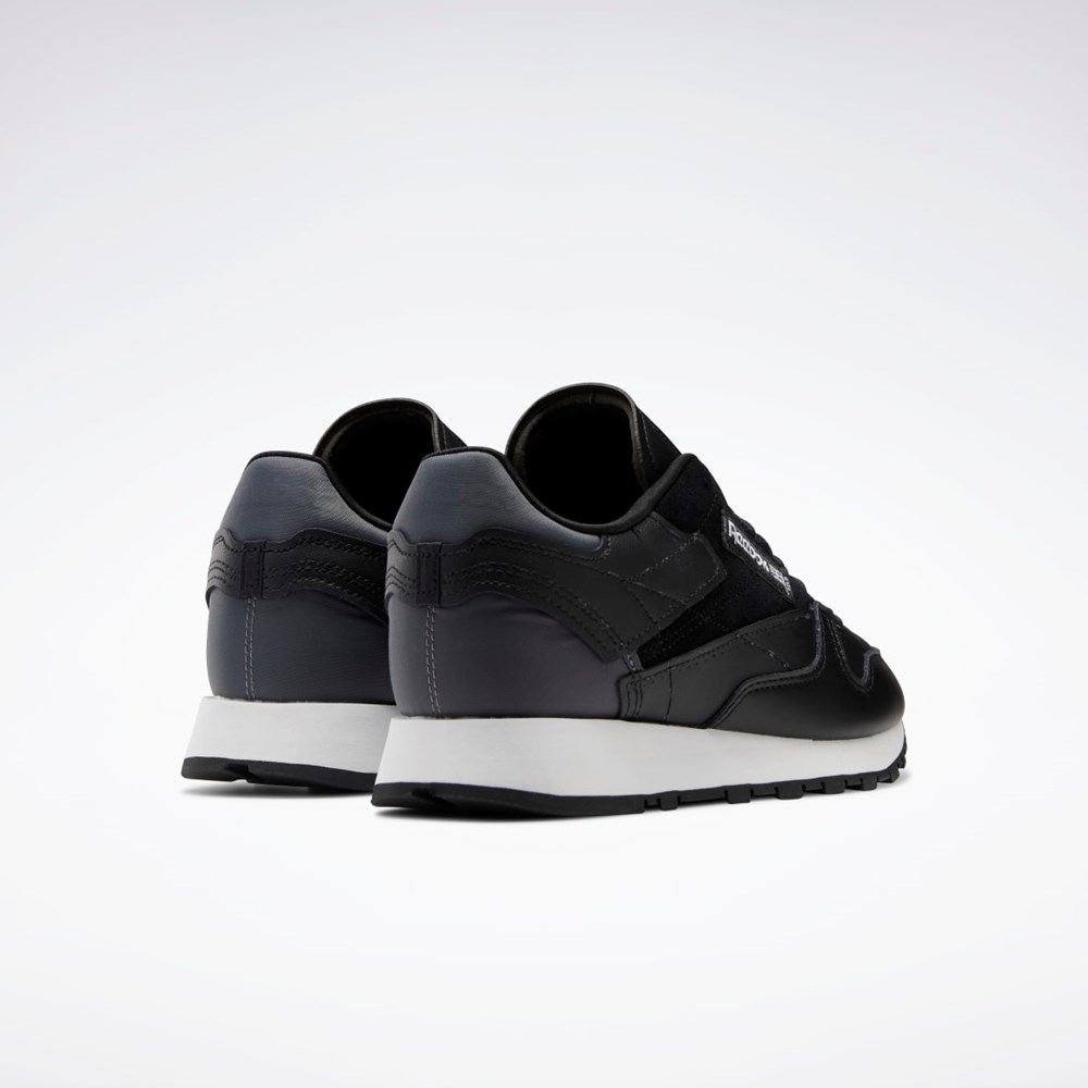 Reebok Classic Leather Make It Yours Shoes Svarta Grå Vita | FVCAE-6507