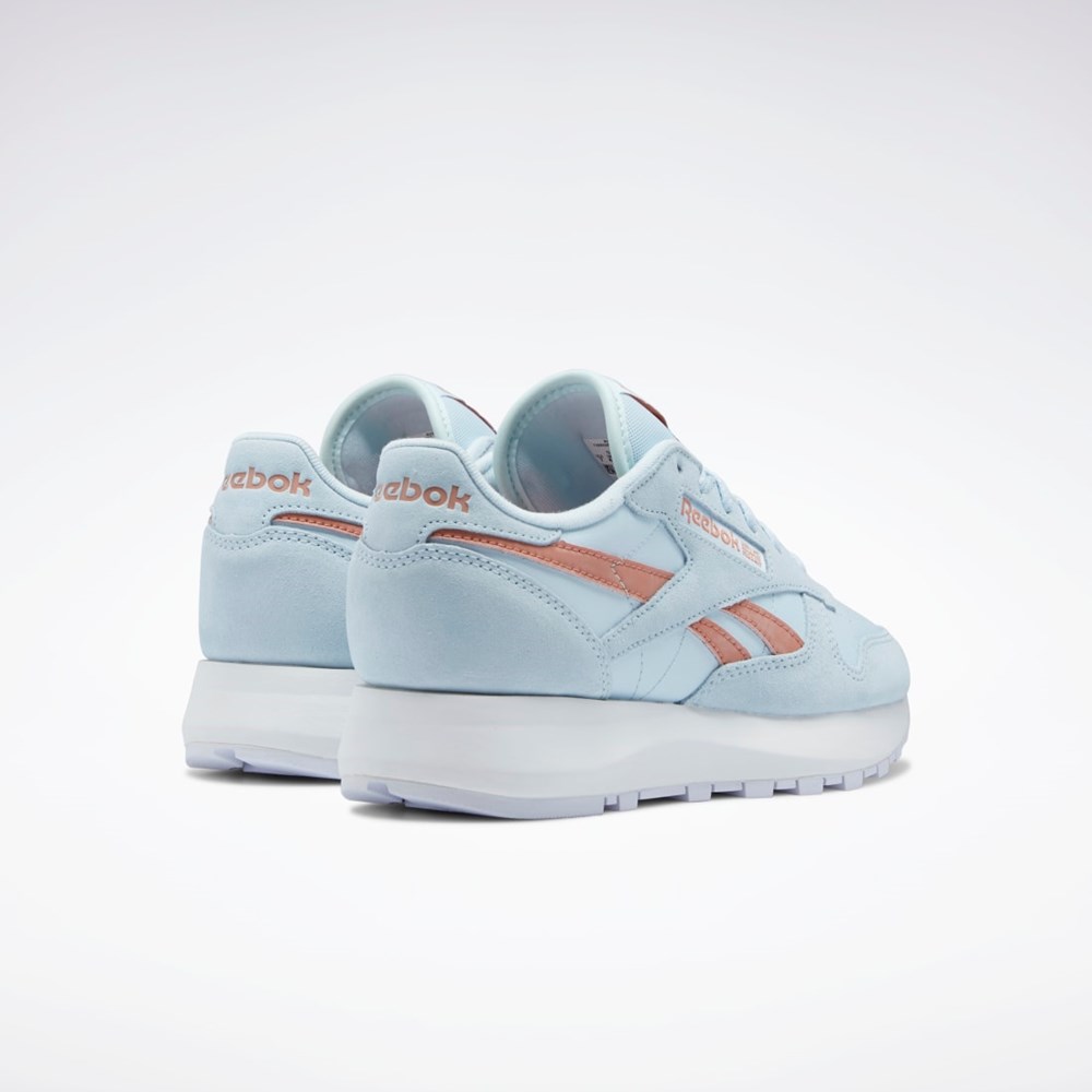 Reebok Classic Leather SP Shoes Blå Blå Korall | ZYUIC-3906