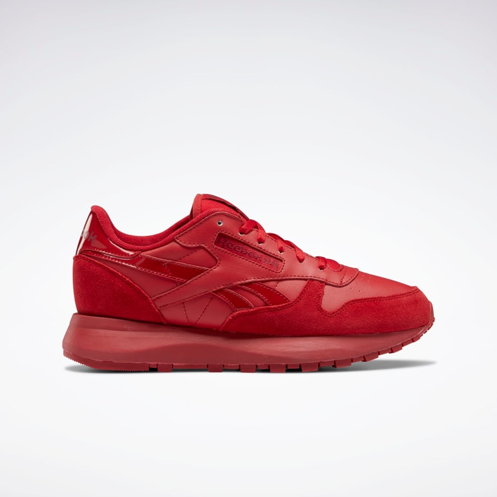 Reebok Classic Leather SP Shoes Röda Röda Vinröda | WSTHF-0859