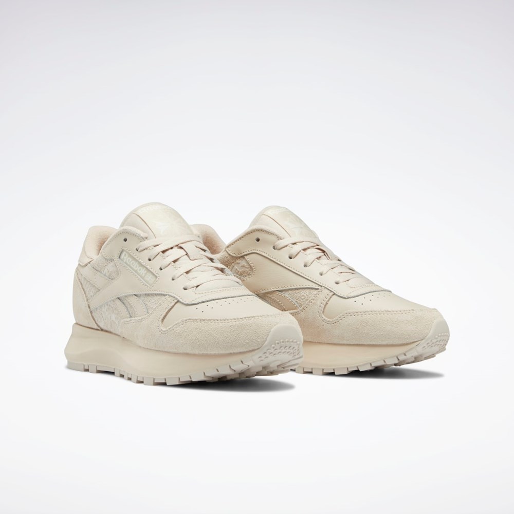 Reebok Classic Leather SP Shoes Stucco / Stucco / Stucco | RIEYO-2379