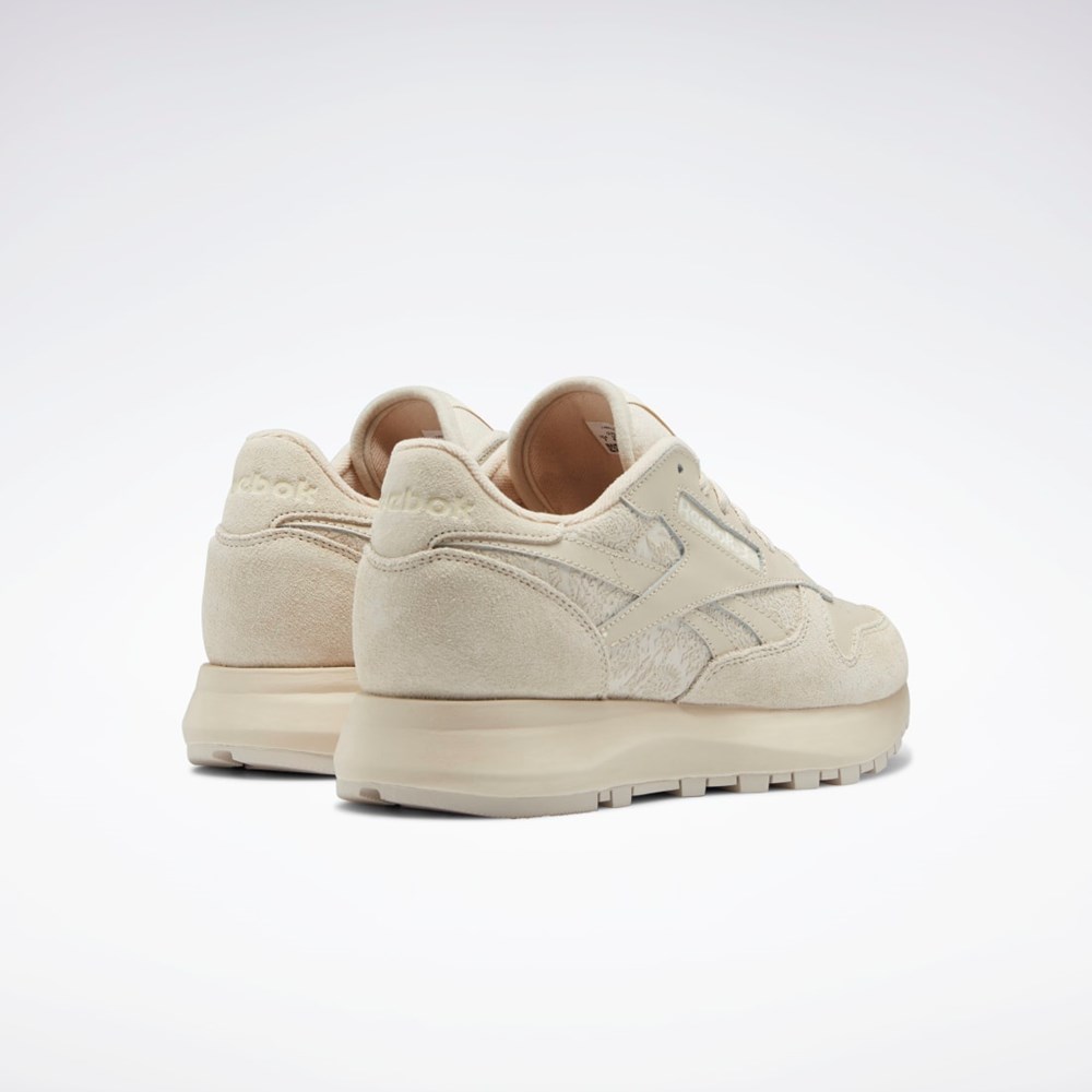 Reebok Classic Leather SP Shoes Stucco / Stucco / Stucco | RIEYO-2379