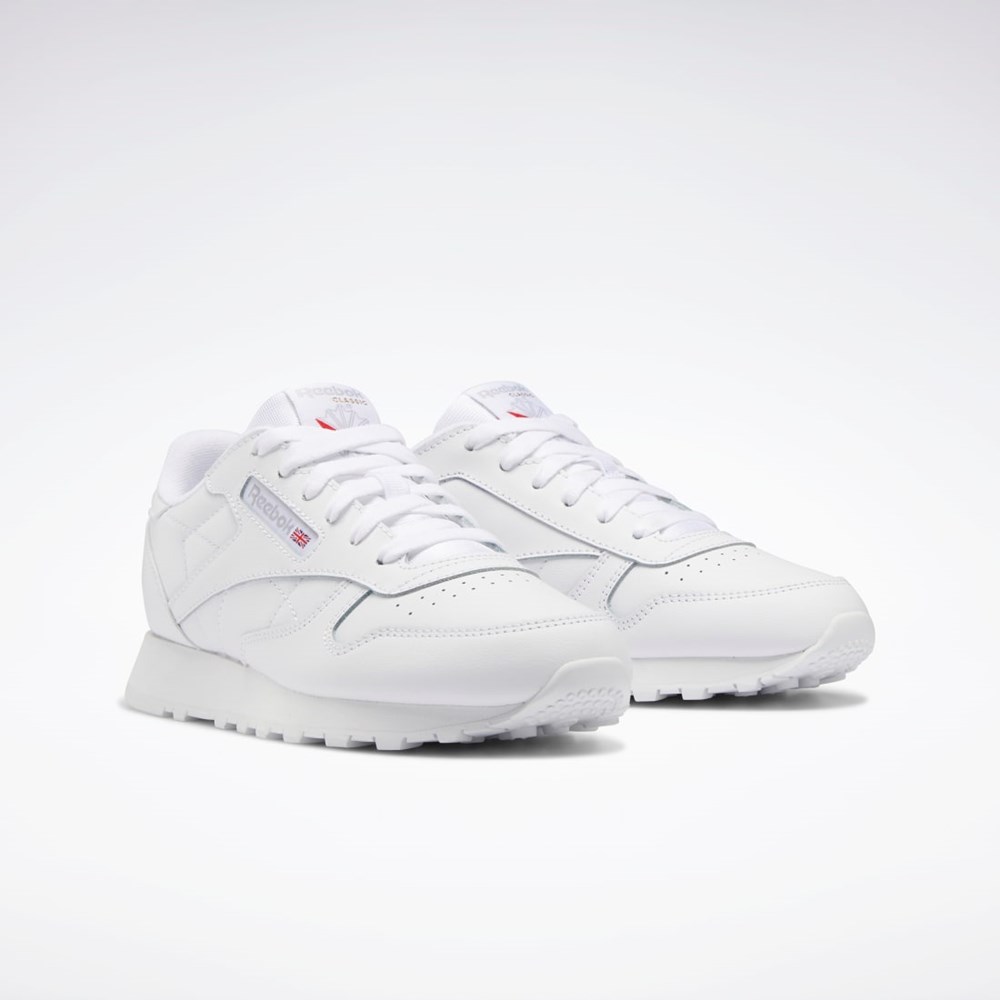 Reebok Classic Leather Shoes - Grade School Vita Vita Vita | RYXIS-0684