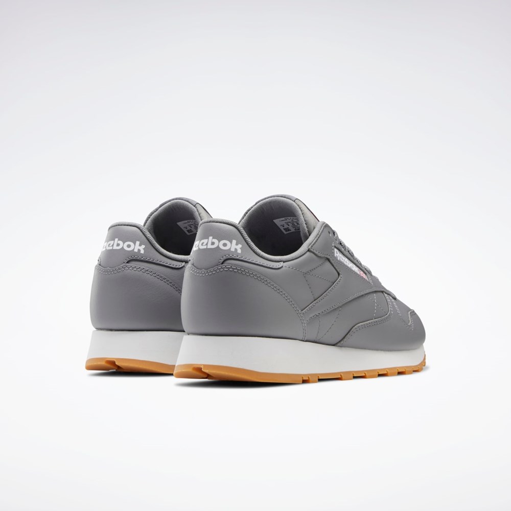 Reebok Classic Leather Shoes Grå Vita | BGCFQ-1623