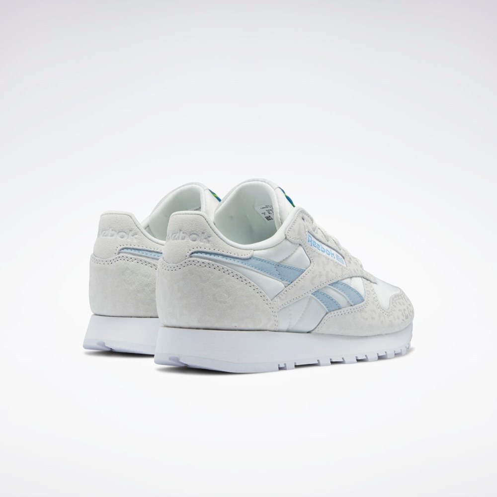 Reebok Classic Leather Shoes Grå Vita Grå | STLYC-0573