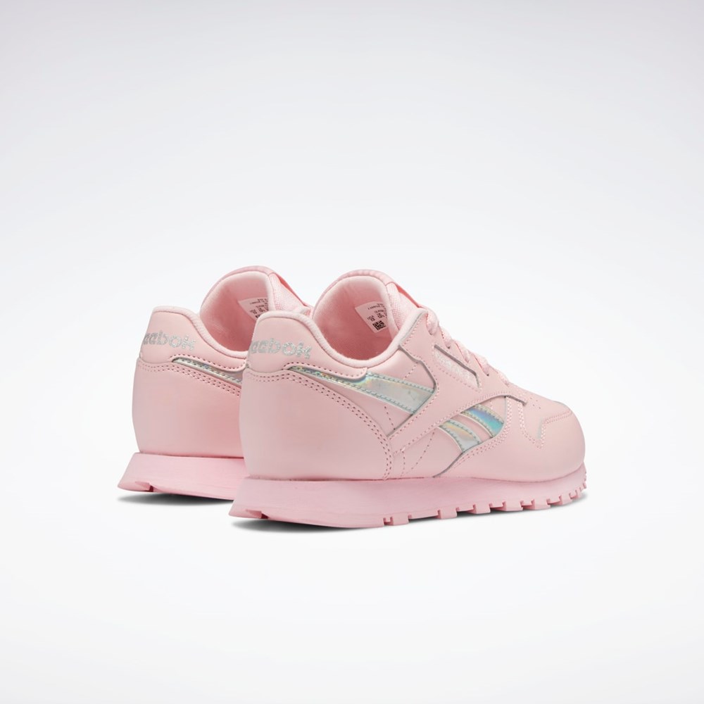 Reebok Classic Leather Shoes - Preschool Rosa Rosa Rosa | TRKQU-6359