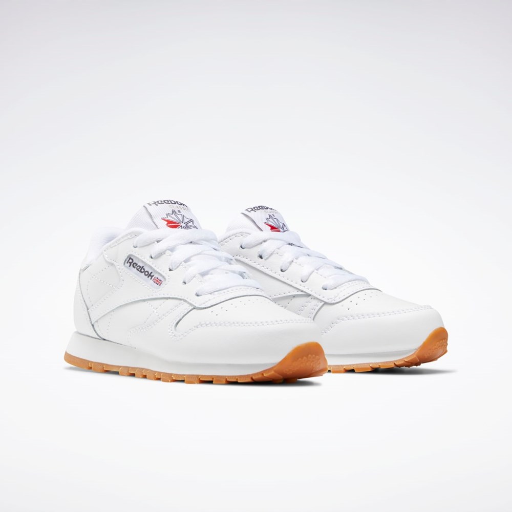 Reebok Classic Leather Shoes - Preschool Multi | YUJPL-6041