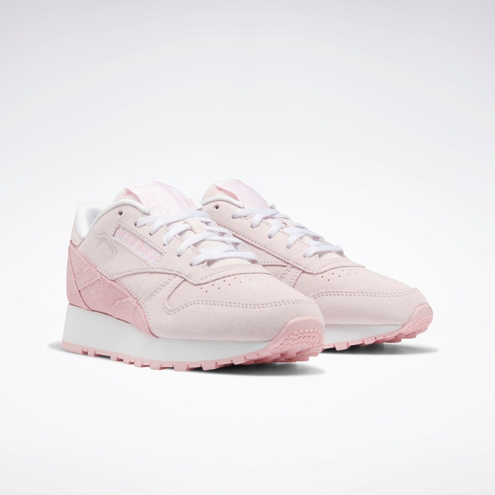 Reebok Classic Leather Shoes Rosa Rosa Vita | FUGMA-6325