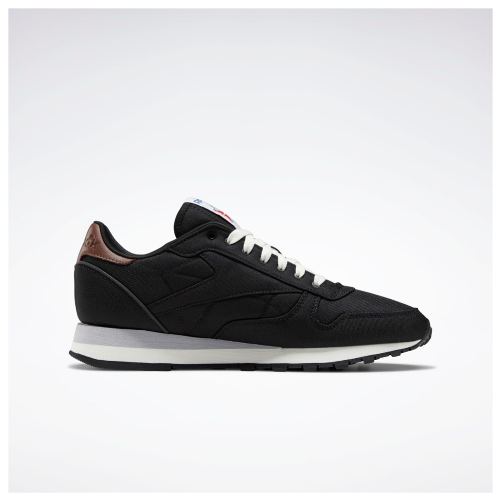 Reebok Classic Leather Shoes Svarta Bruna | CMOVZ-2615