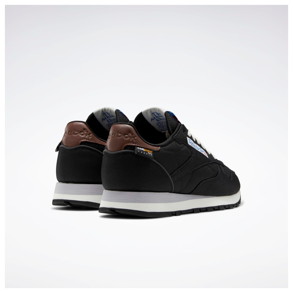 Reebok Classic Leather Shoes Svarta Bruna | CMOVZ-2615