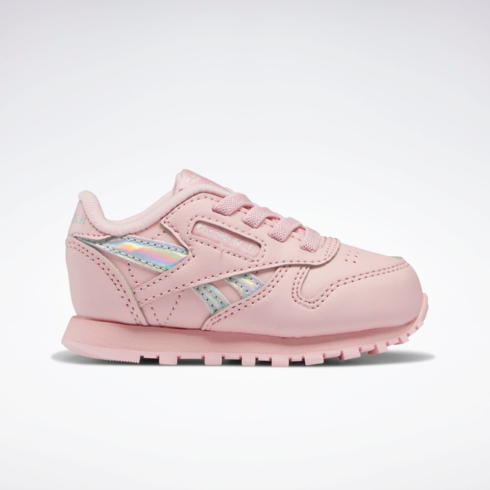 Reebok Classic Leather Shoes - Toddler Rosa Rosa Rosa | JETLZ-8713