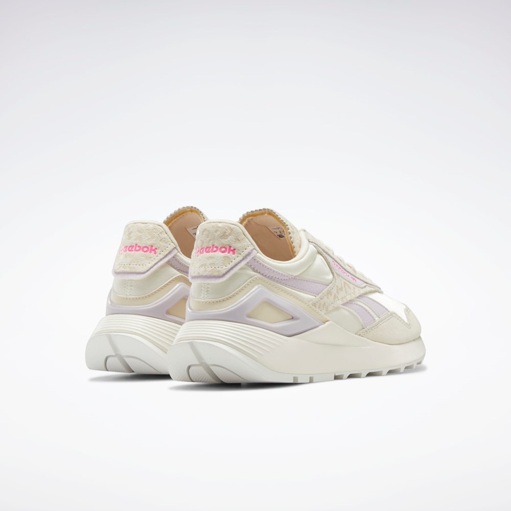 Reebok Classic Legacy AZ Shoes Alabaster / Chalk / Quartz Glow | JFECG-3714