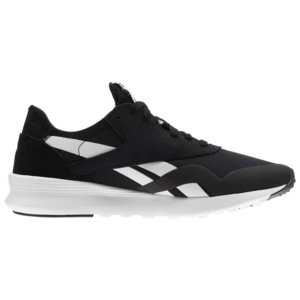 Reebok Classic Nylon Shoes Svarta | OMPYU-0914