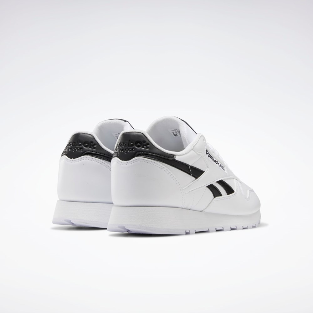 Reebok Classic Veganska Shoes Vita Svarta Vita | VLYQK-7243