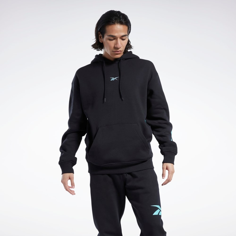 Reebok Classics Brand Proud Hoodie Svarta | HMFGJ-0936