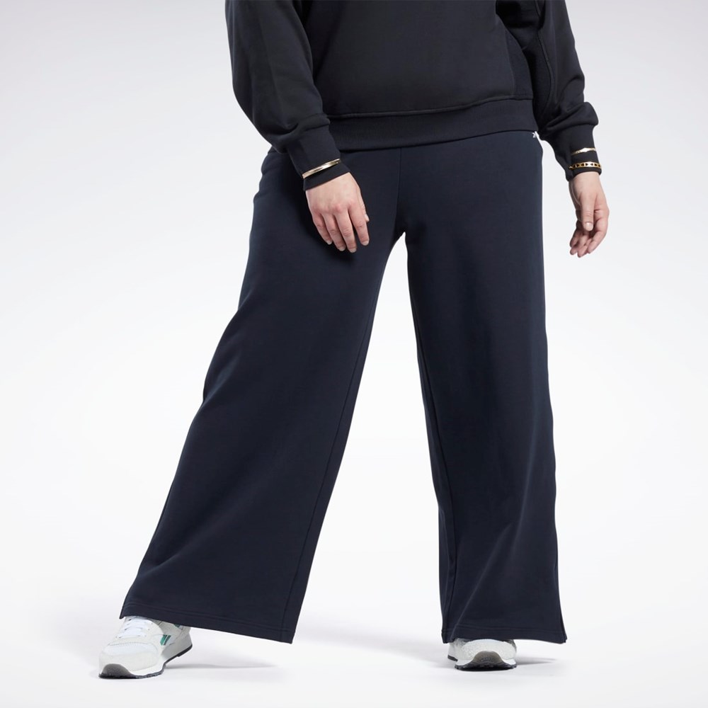 Reebok Classics Breda-Leg Pants (Plus Size) Svarta | OITCM-0691