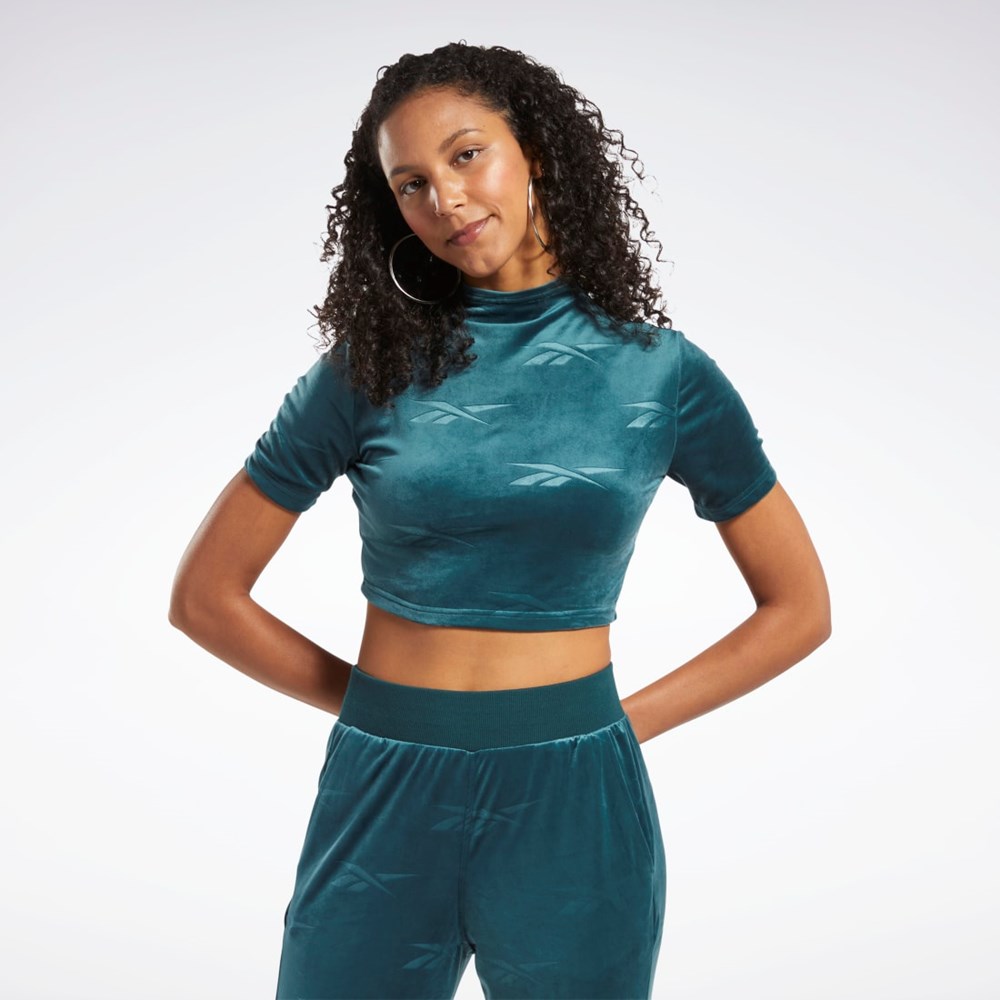 Reebok Classics Energy Tight Top Gröna | IPQWB-2146