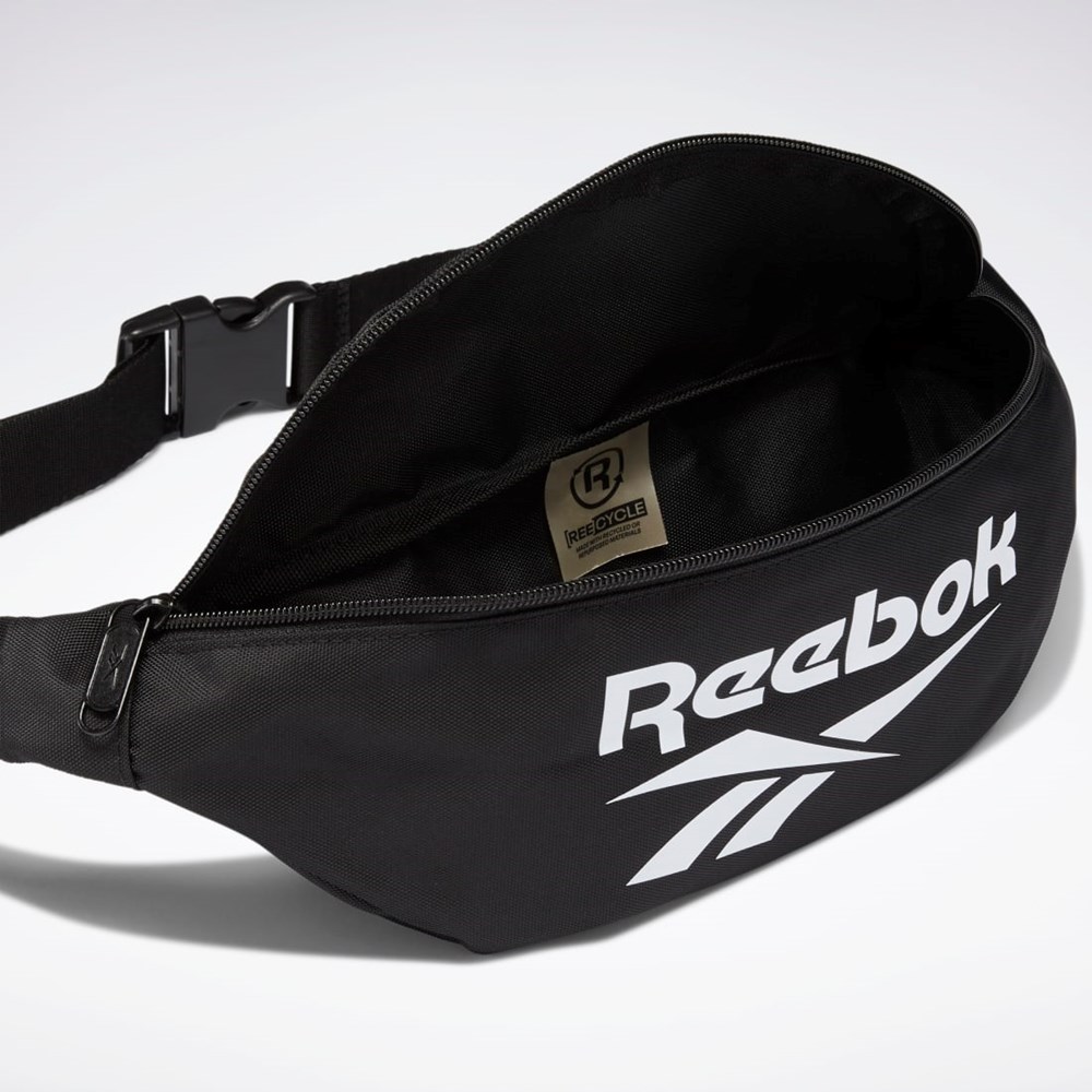 Reebok Classics Foundation Midja Bag Svarta Svarta | FPSTQ-1729