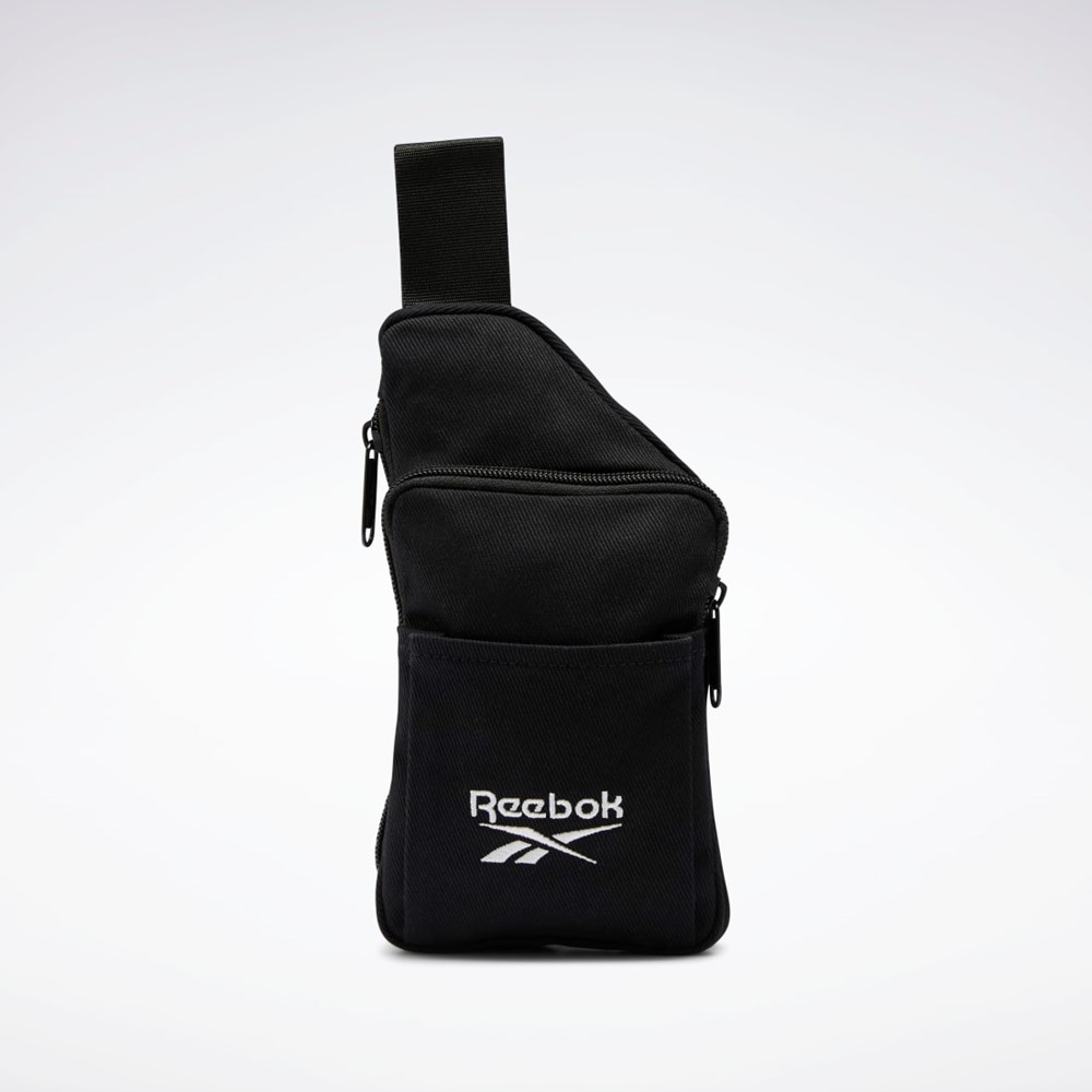 Reebok Classics Foundation Small Slingback Bag Svarta | DOYEK-7150