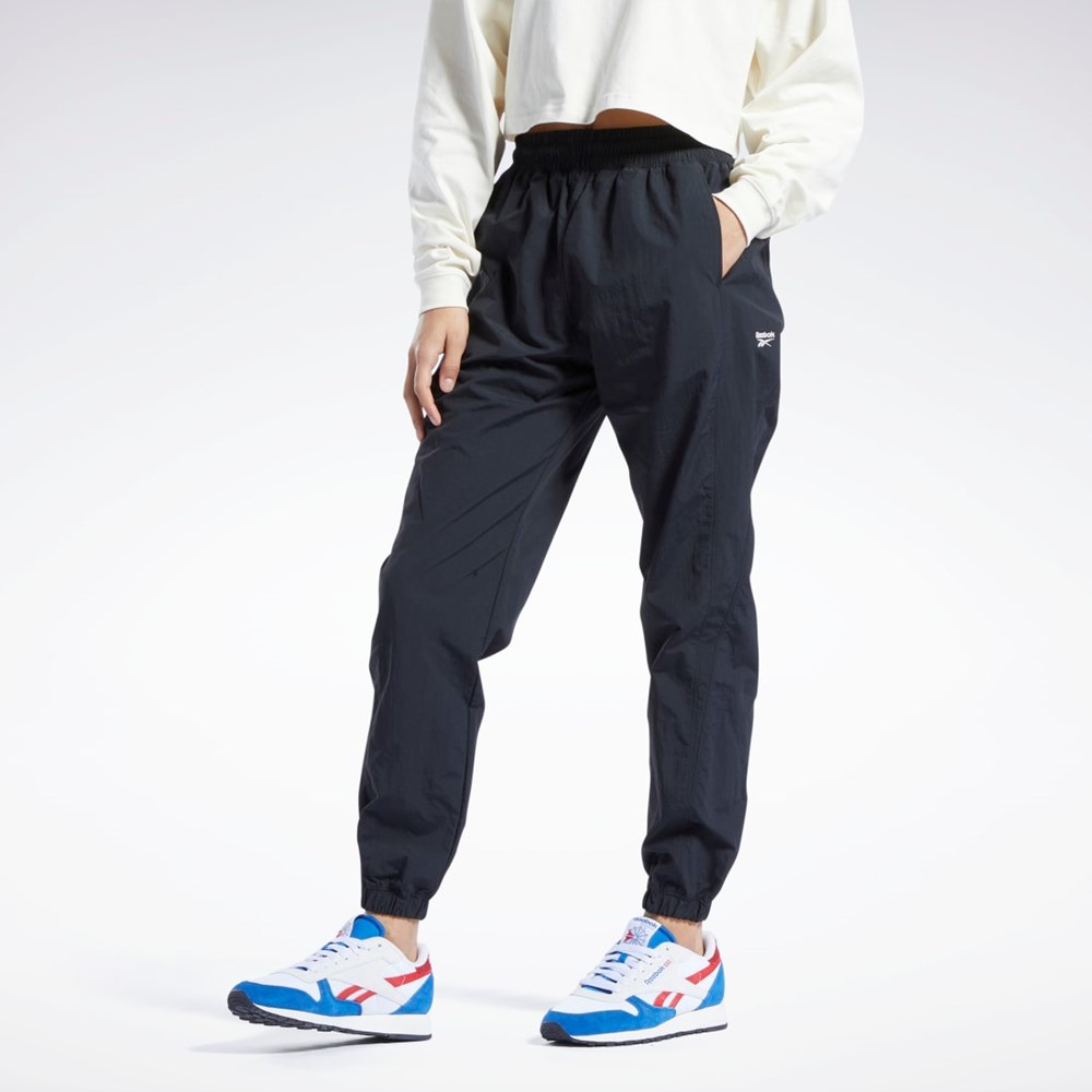 Reebok Classics Franchise Track Pants Svarta | SXZKH-6217