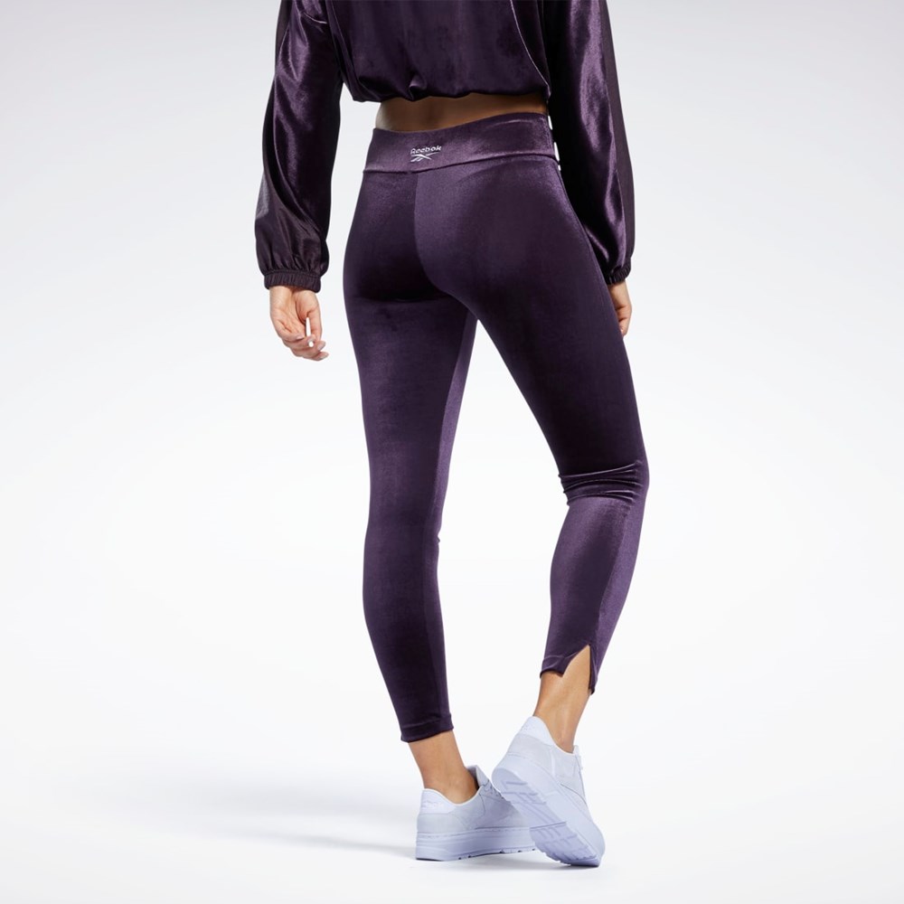 Reebok Classics Leggings Midnight Shadow | UQZWO-4386