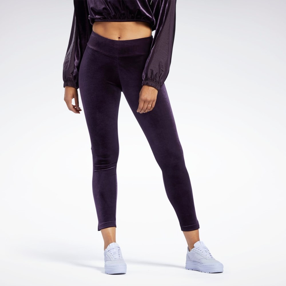 Reebok Classics Leggings Midnight Shadow | UQZWO-4386