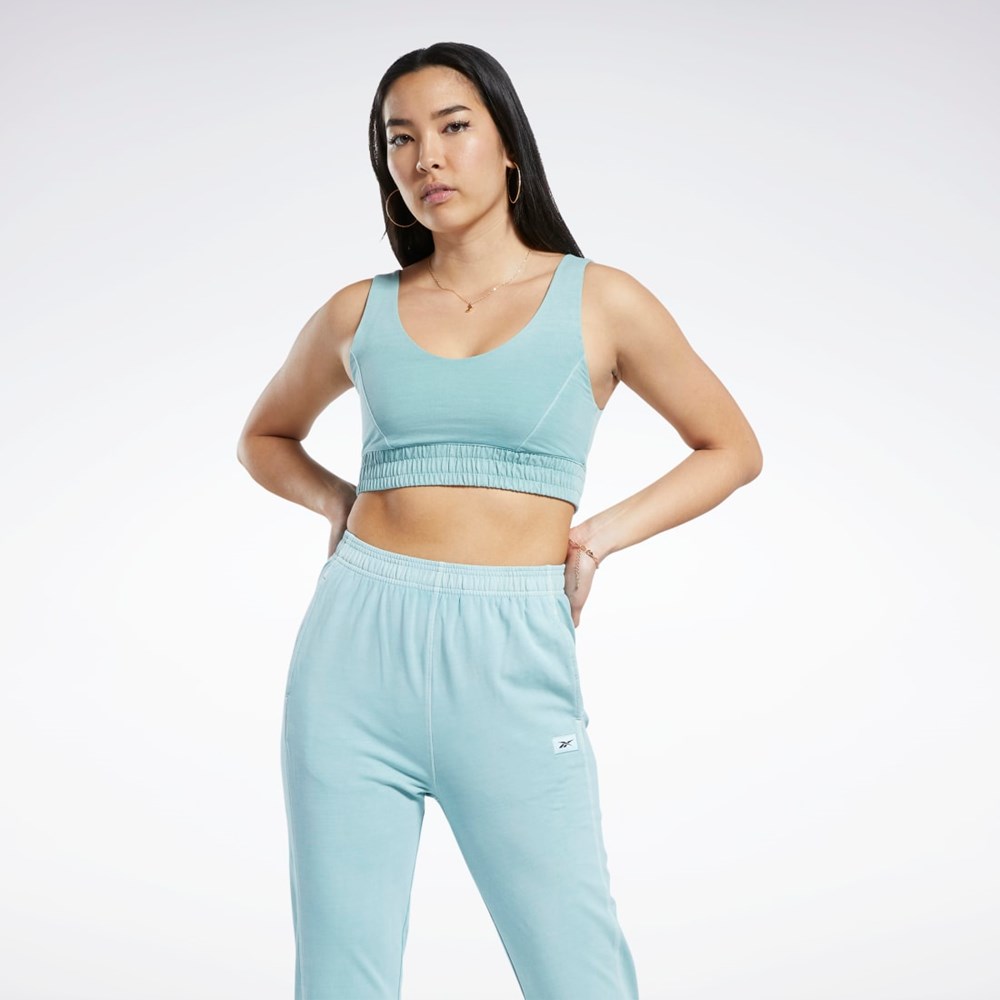 Reebok Classics Natural Dye Fitted Bra Grå | ZEYSN-7324