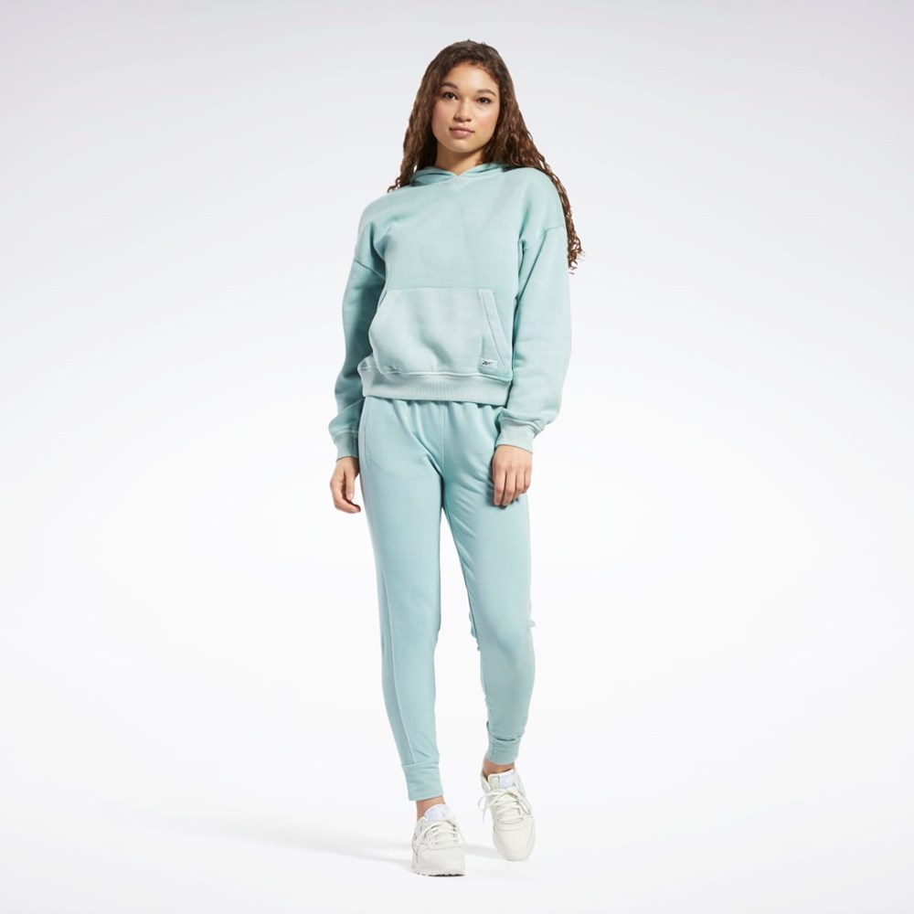 Reebok Classics Natural Dye Fleece Hoodie Grå | XINMU-9528