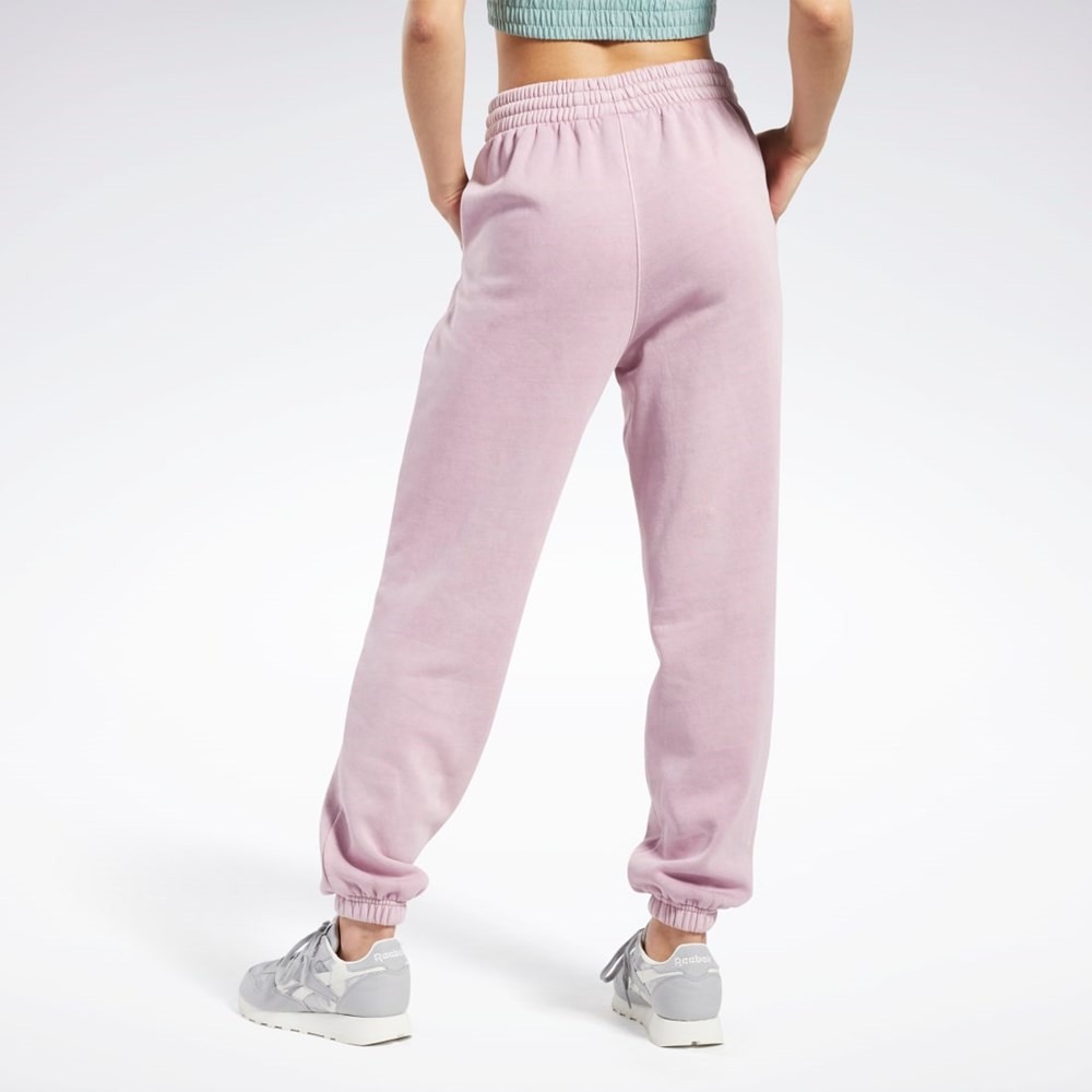 Reebok Classics Natural Dye Fleece Pants Infused Lilac | WZEOR-1458